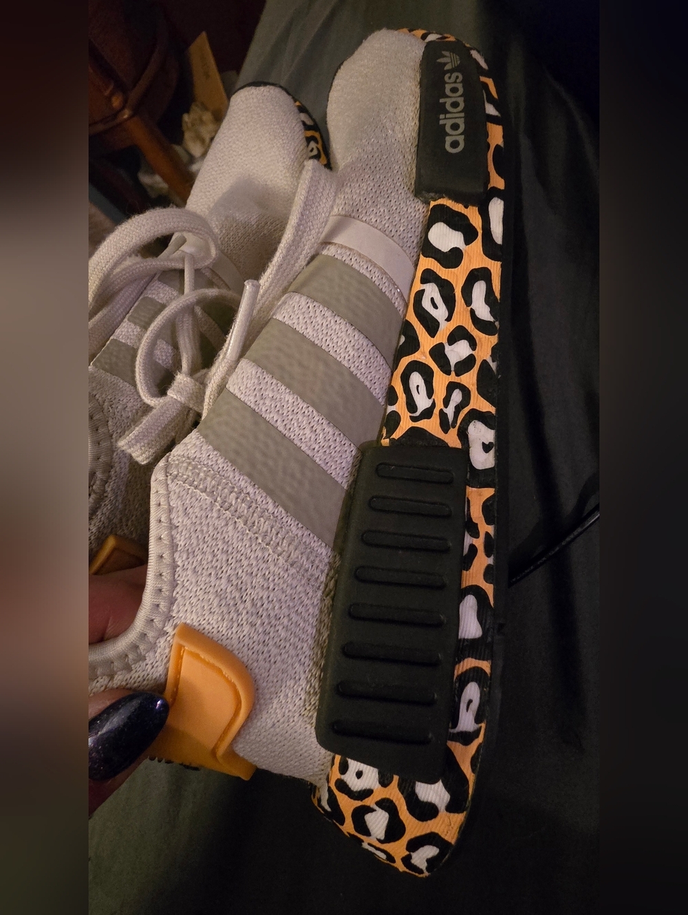 2021 Adidas Womens NMD_R1 'Bliss Leopard' Size 7.5 - Picture 4 of 6